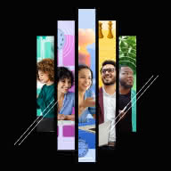 Report cover art of Sprout users and consumers smiling and interacting on devices.