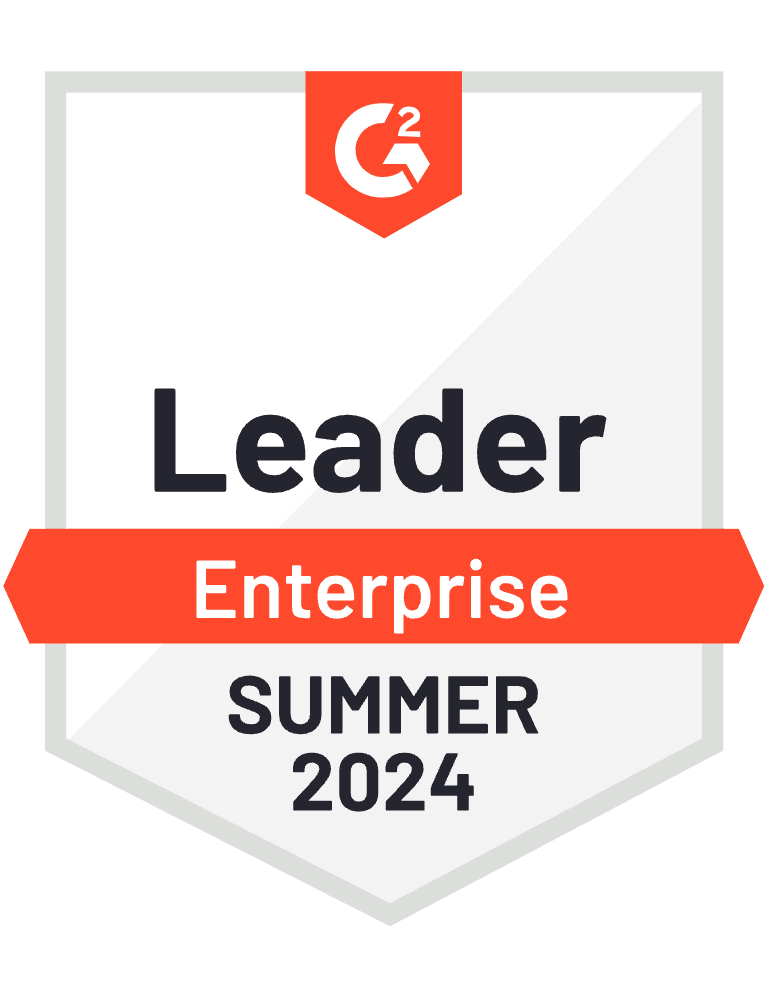 Premio Enterprise Leader de G2 para el verano de 2024