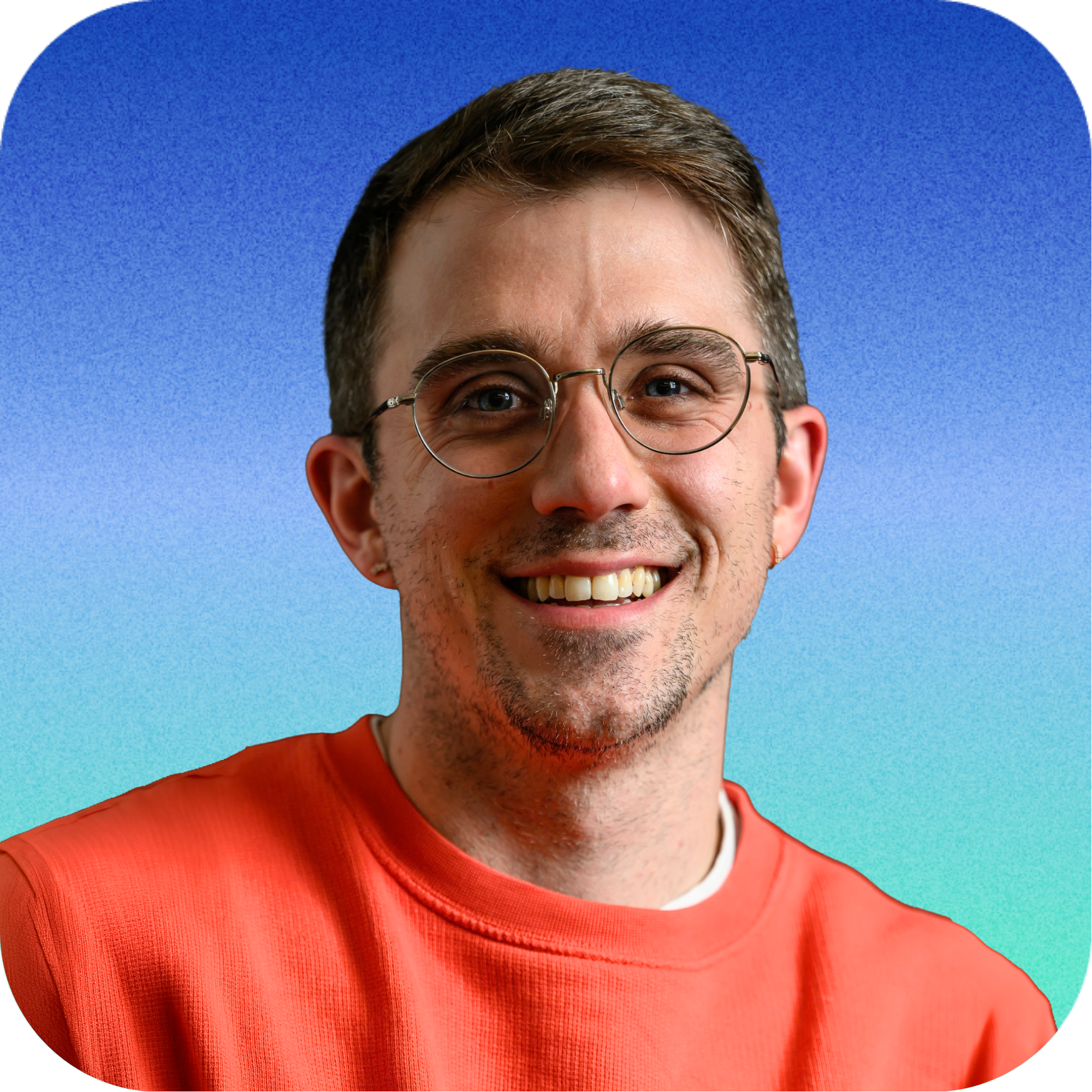 A headshot of Stephen Glasco