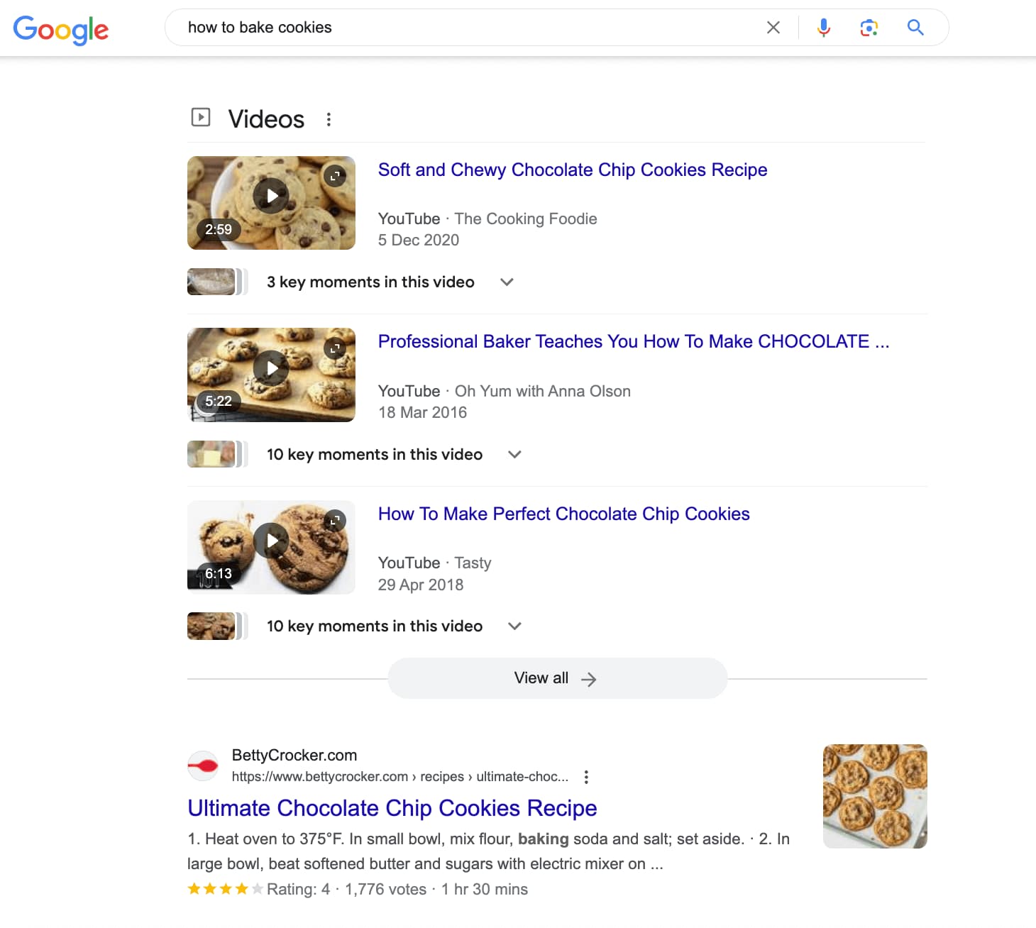 how youtube SEO improves visibility in google search results